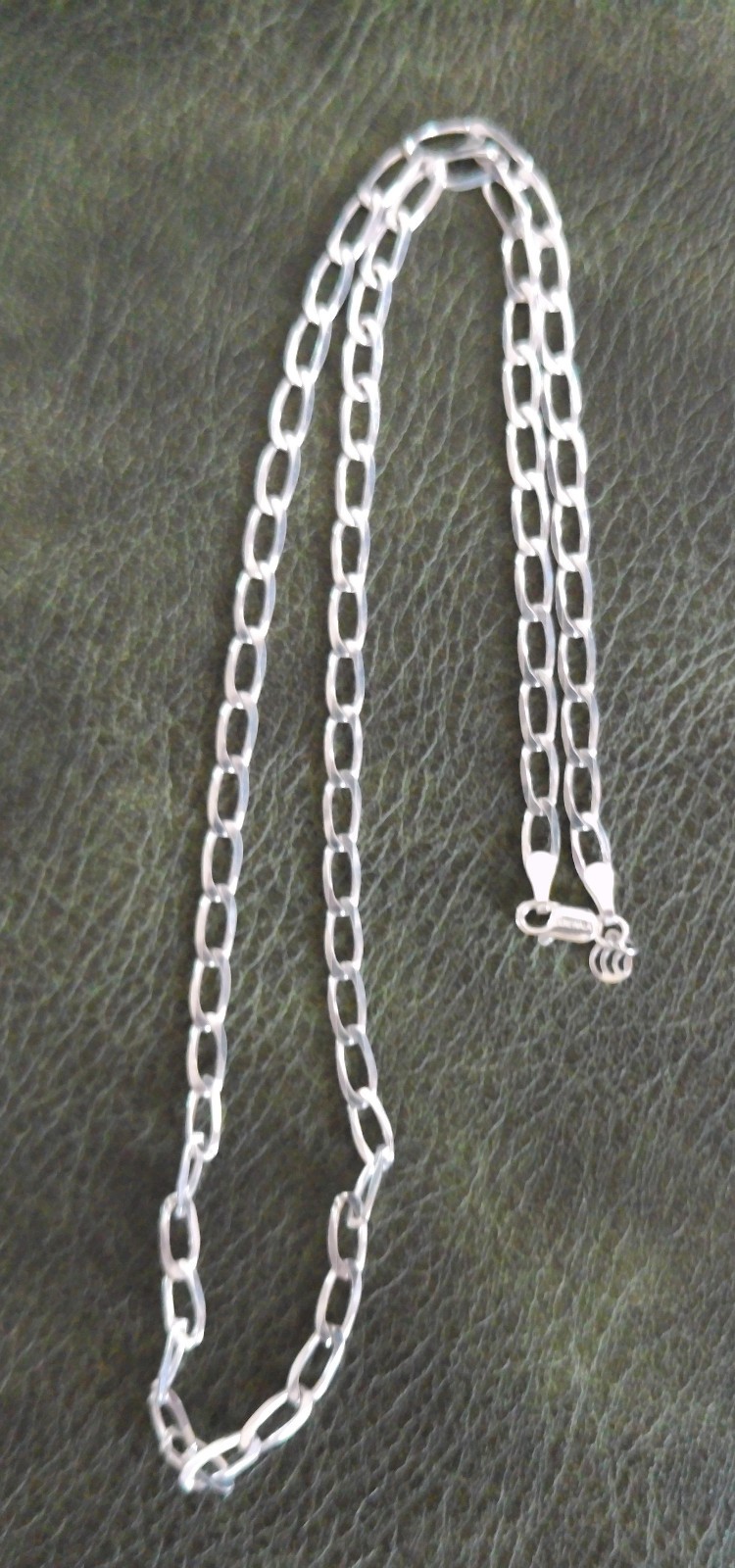 STERLING SILVER DEREWALA 20 INCH NECKLACE 4MM 8.8Grams