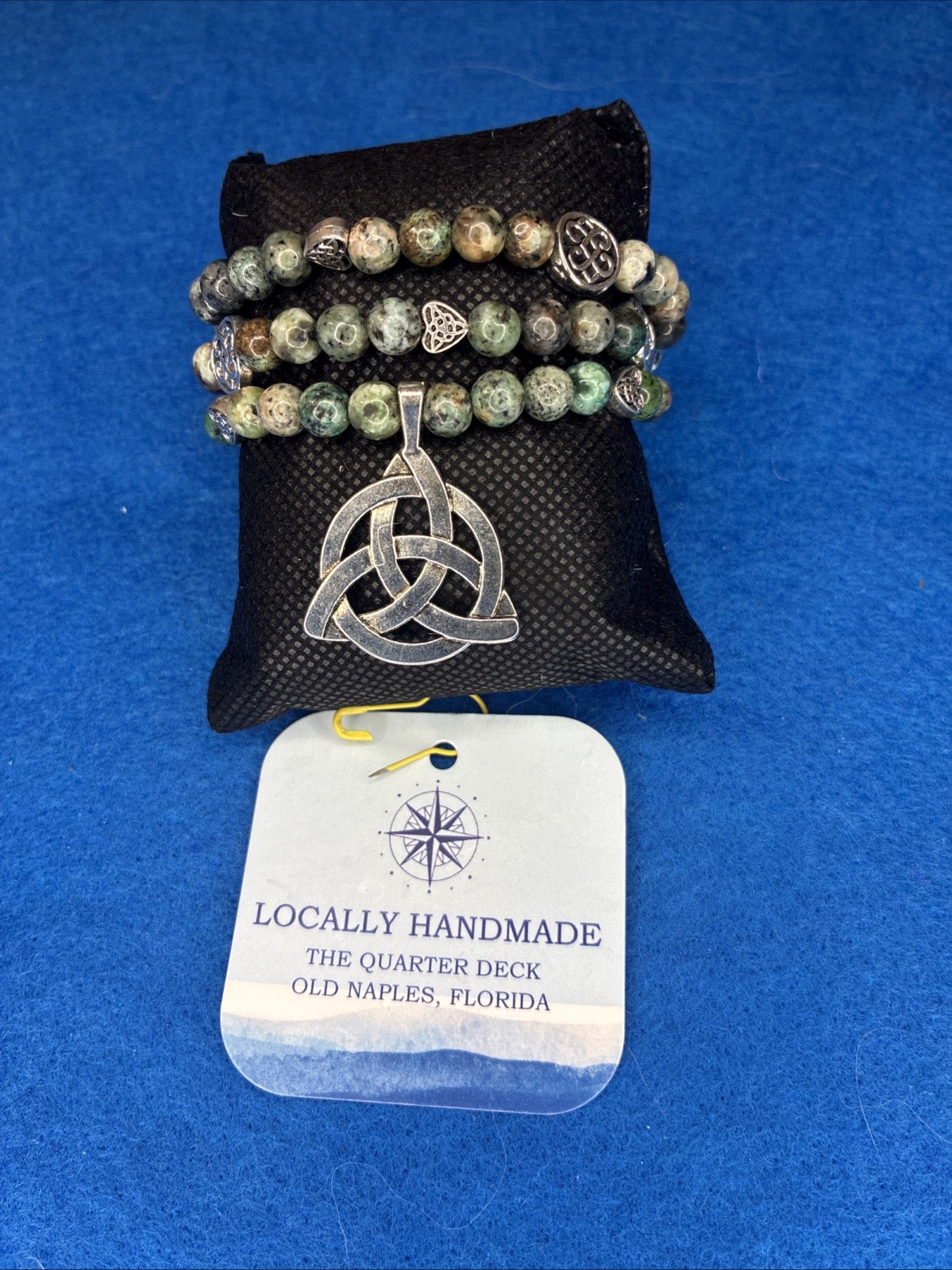 Irish Connemara Marble 🍀20” Necklace🍀 Custom Made – NEW (0139)