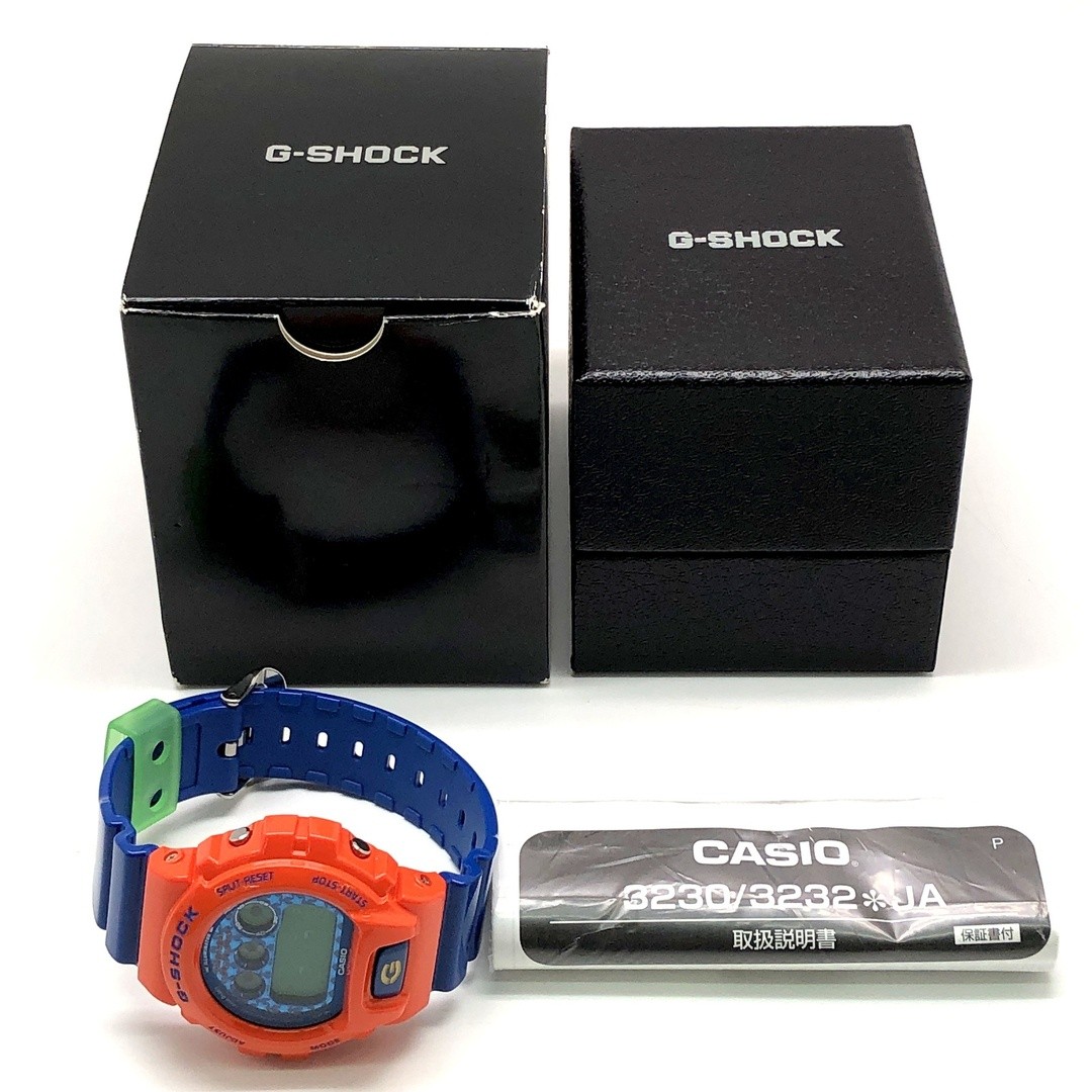 G-Shock DW 6900SC 4 Crazy Colors 3rd Edition Glossy Paint Orange Blue Green Star