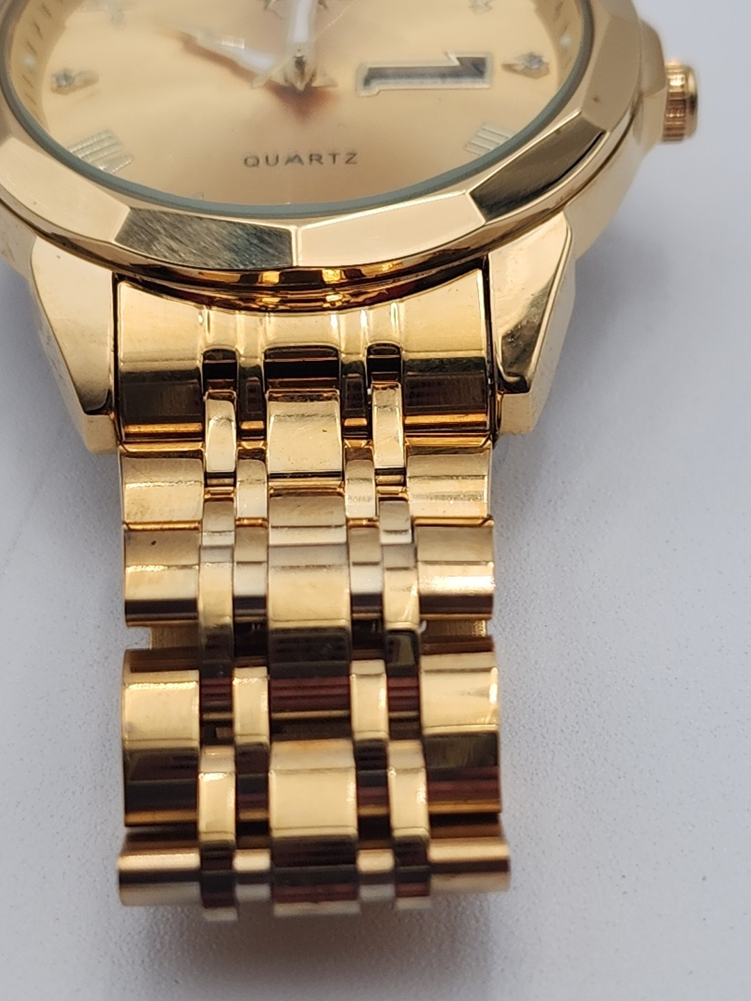 Olevs Mens Luxury Watch Gold 9931G