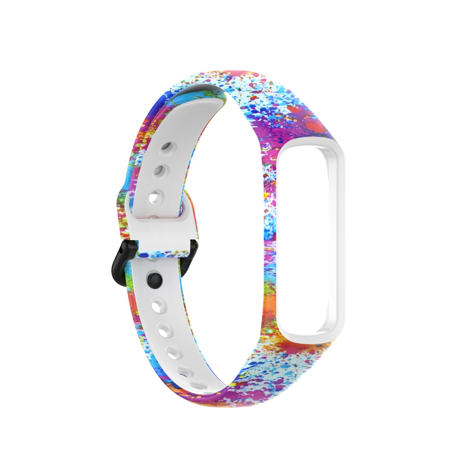 For Samsung Galaxy Fit 2 SM-R220 Replacement Strap Silicone Watch Band Wristband