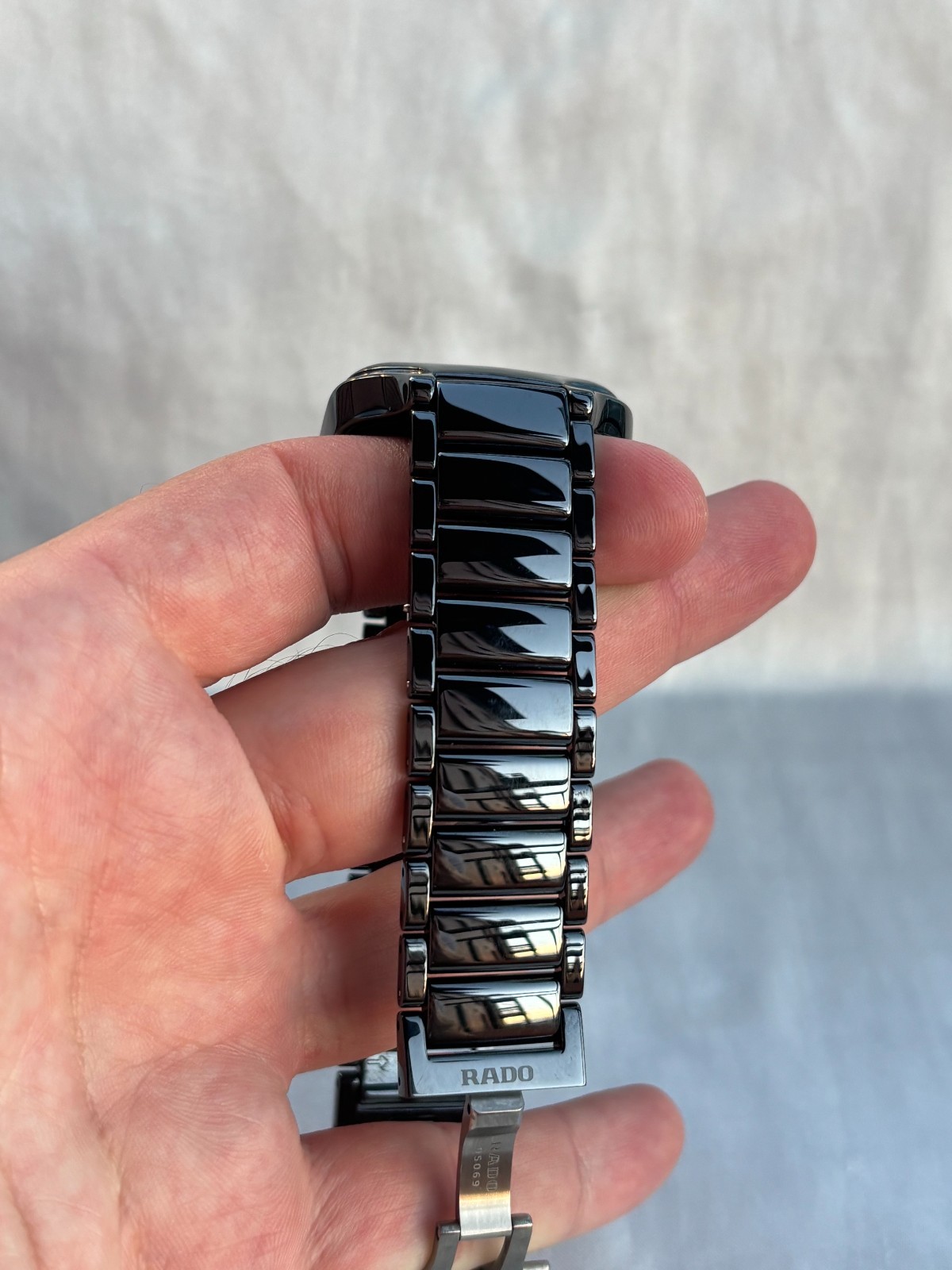Rado True Square Automatic Open Heart Skeleton Black Dial Men’s Watch R27086162