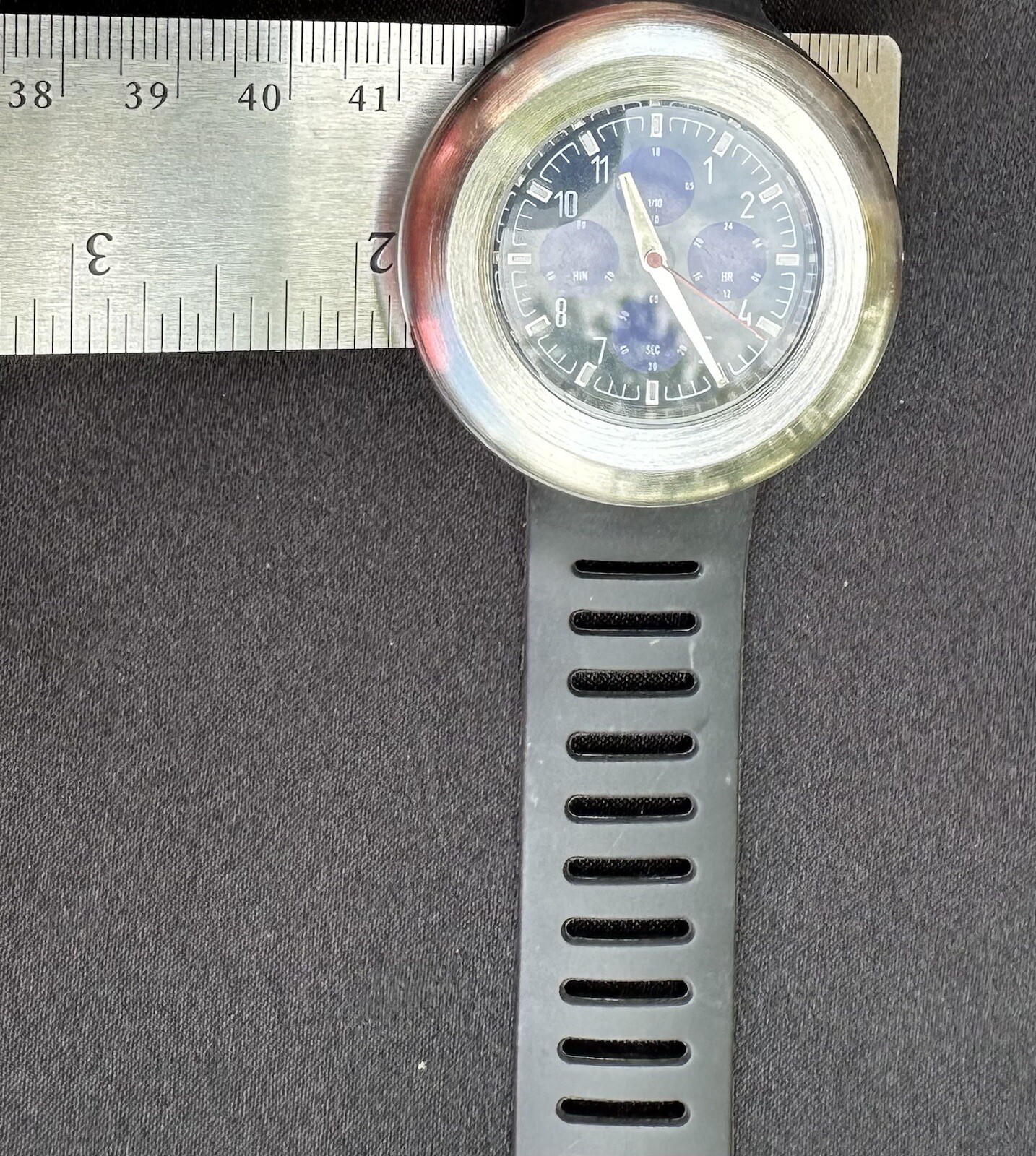 Vintage Davidoff Cool Water Watch Men’s Stainless Steel Blue Dial – Works