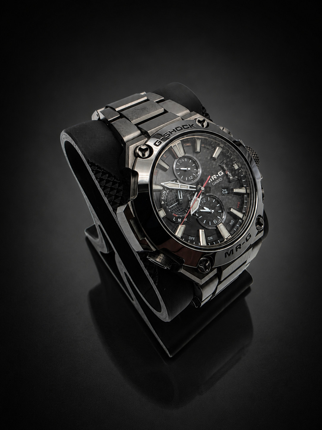 Casio G-Shock MR-G MRG-G2000CB-1AJR GPS Solar Titanium Box Papers