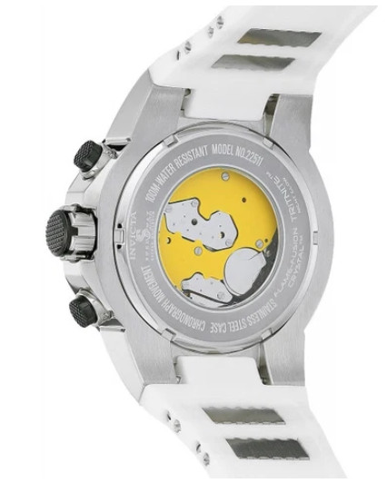Invicta Men’s Speedway Quartz Stainless Steel and Silicone Casual Watch 51mm
