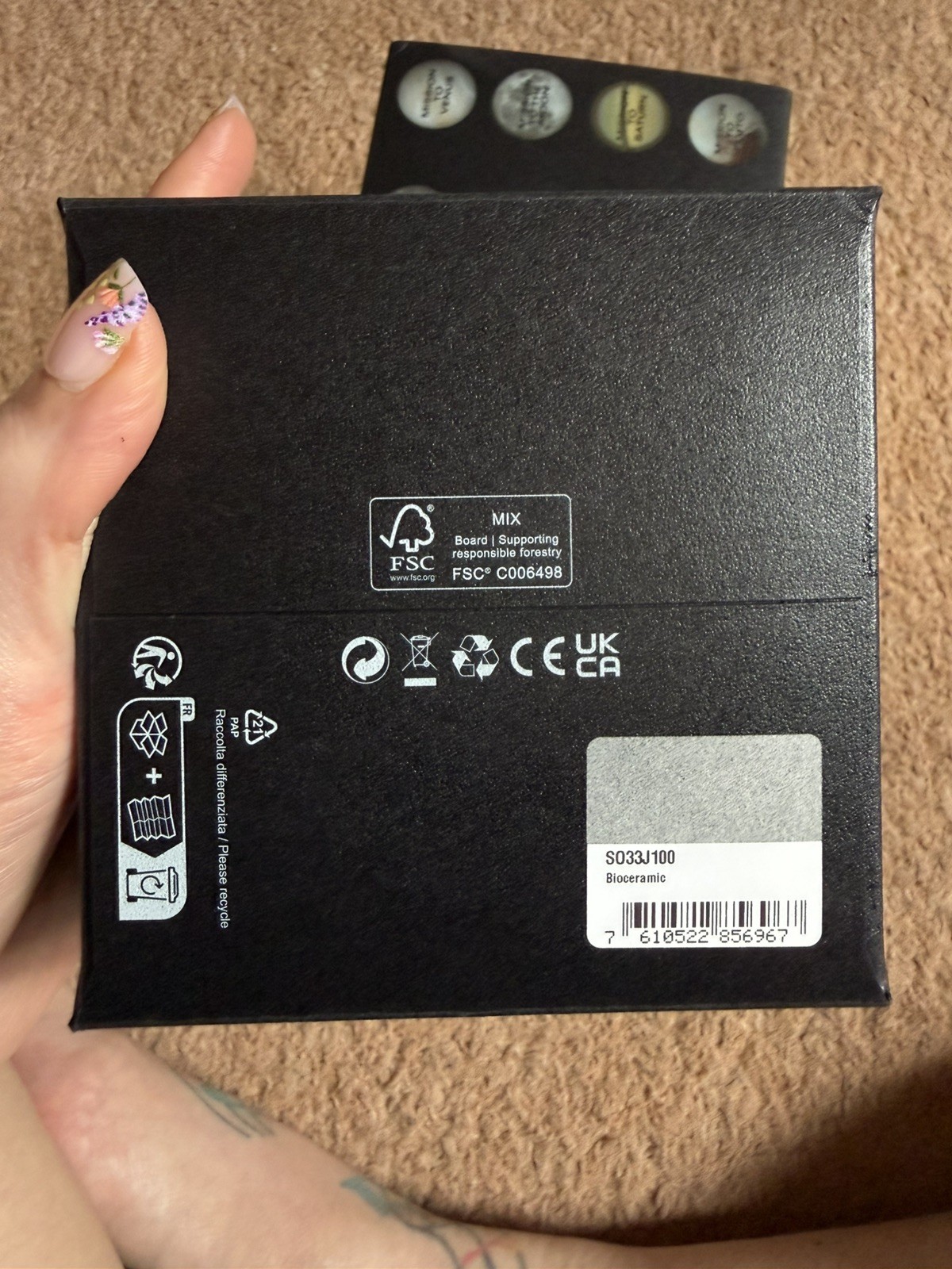 OMEGA x Swatch MoonSwatch Mission to the Sun Chronograph Quartz Box & Manual