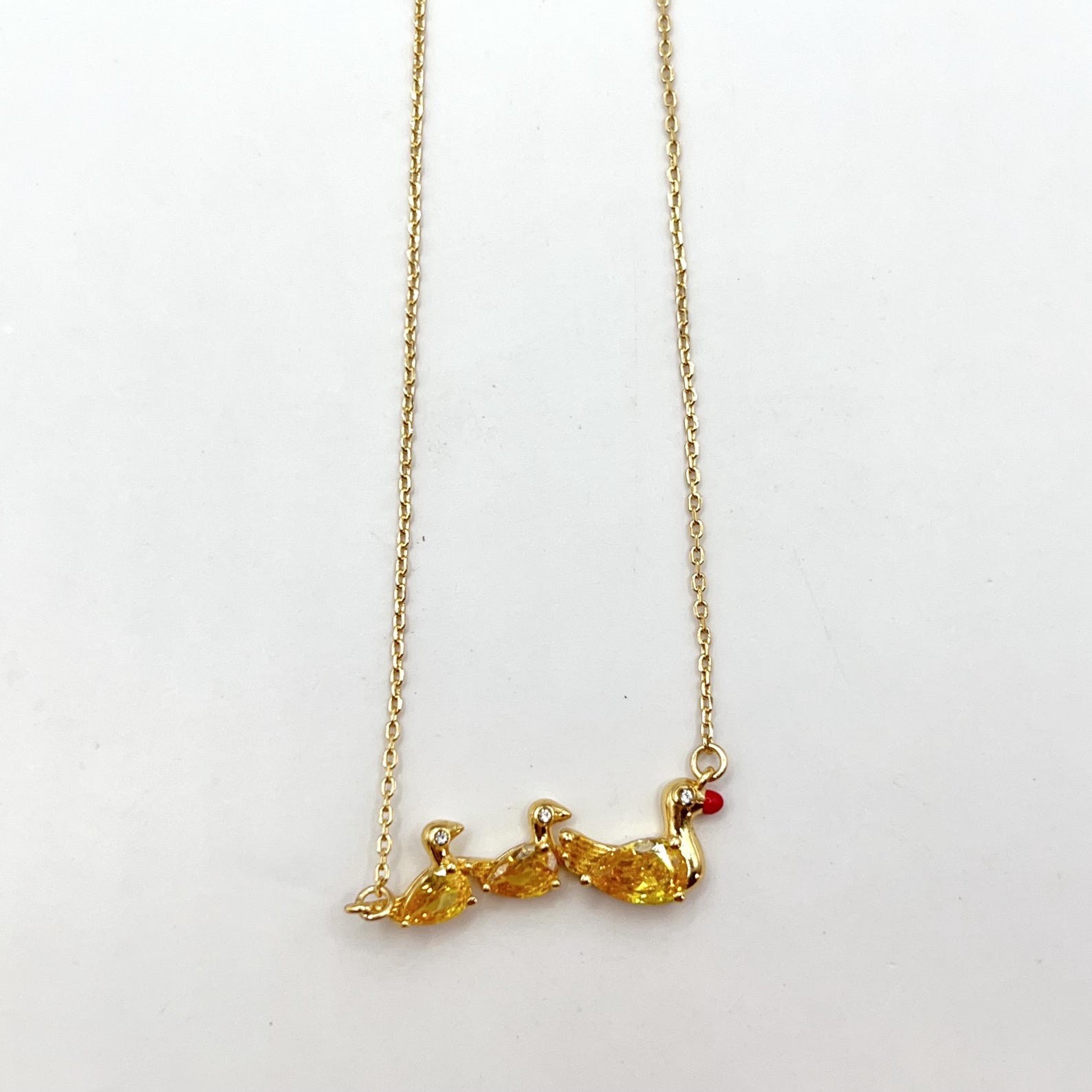 KS866-Kate duck necklace