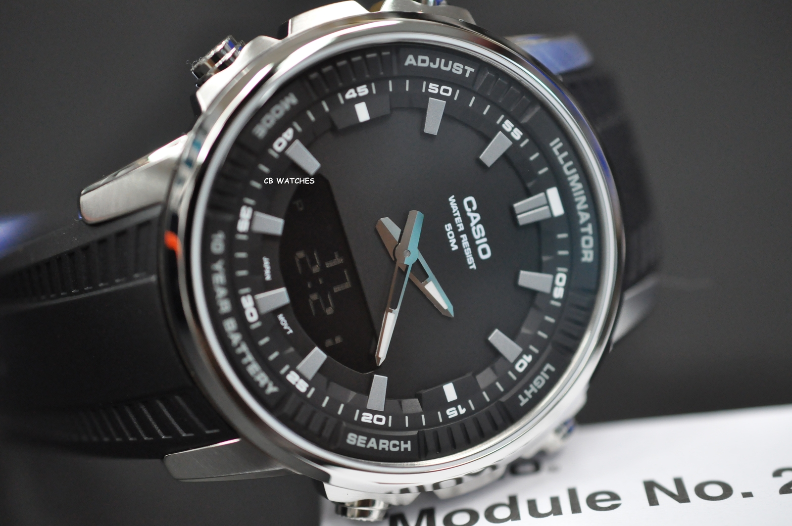Casio Analog-Digital 10 years Battery AMW-880-1A watch