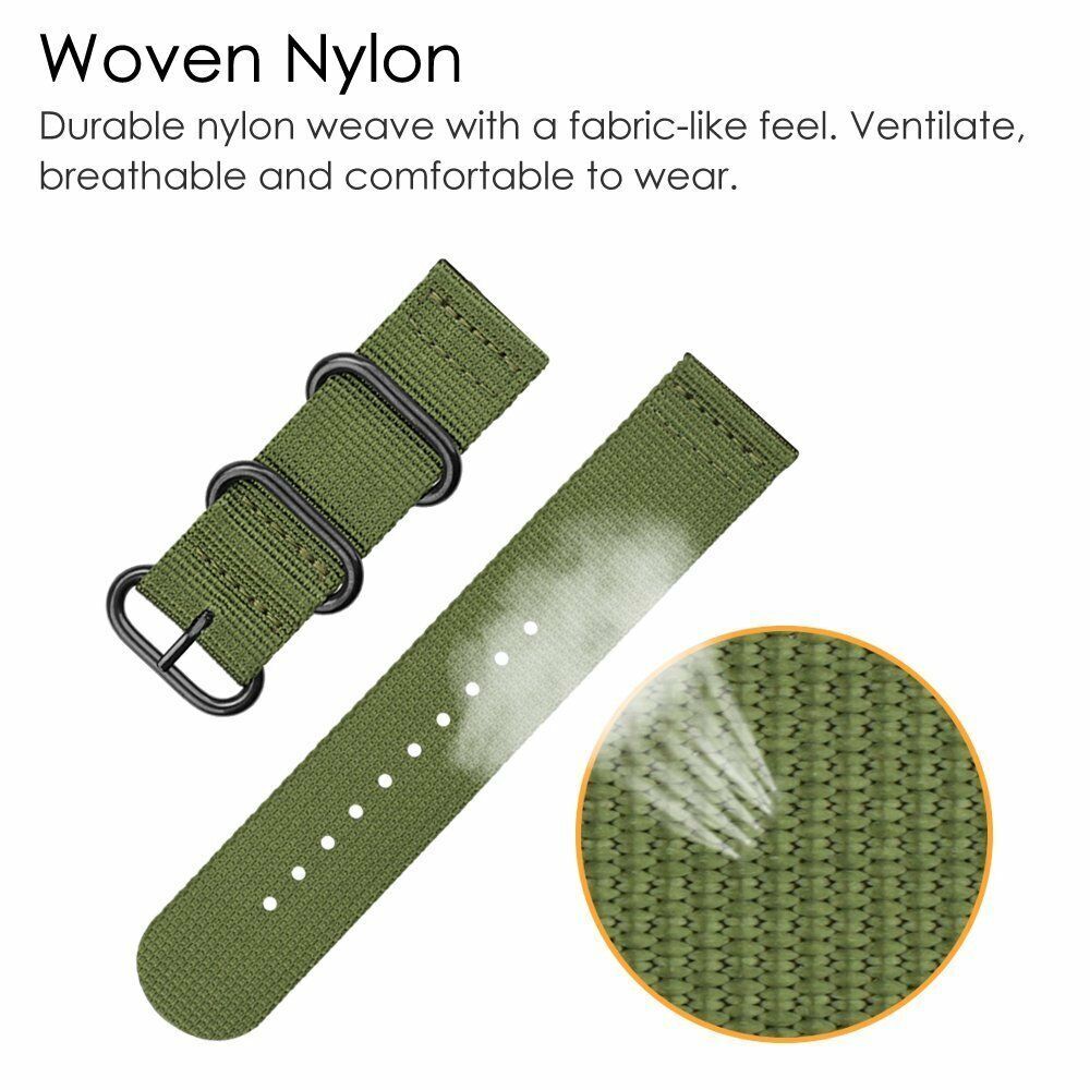 22mm Quick Release Nylon Strap For Amazfit GTR 4 3 3 Pro 2 2e Watch