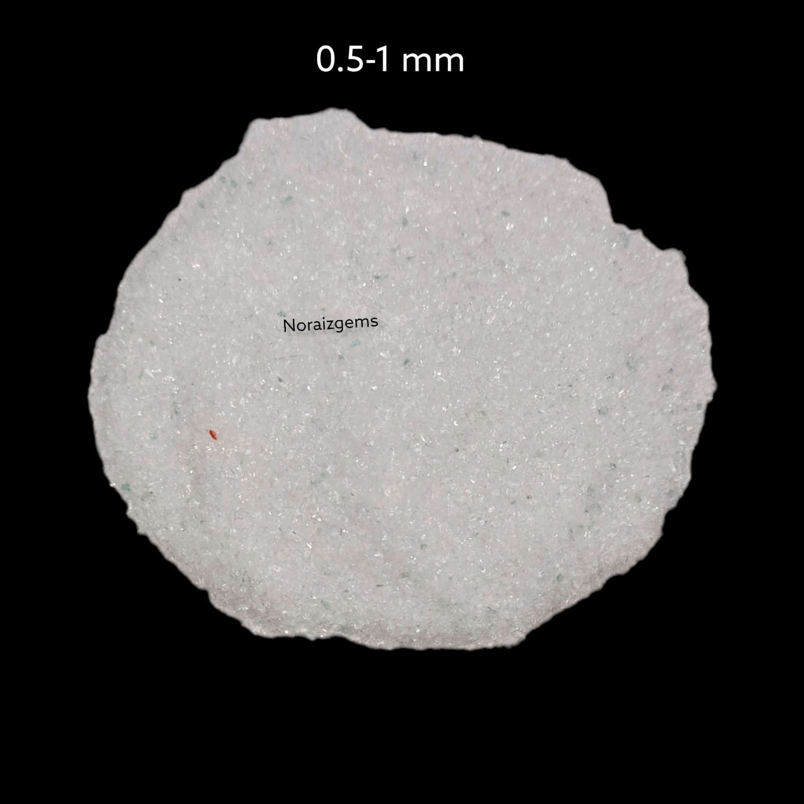 Crushed Crystal Hydro Quartz Gemstone Coarse For Woodworking, Ring Inlay, Resin