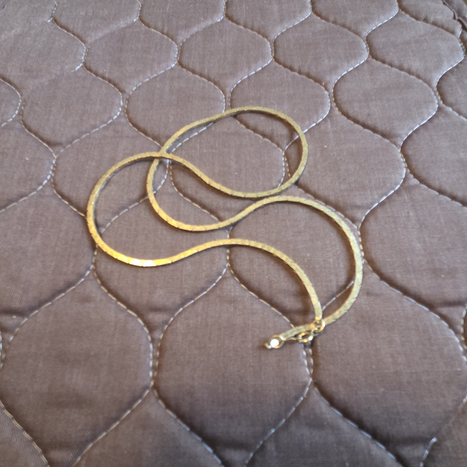 12k Gold Chain 12.7 Grams Necklace