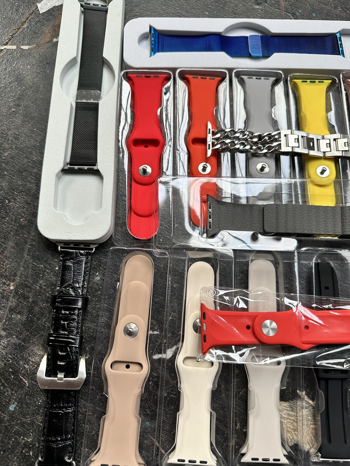 Apple Watch Strap SILICONE iWatch Band 38 40 41 42 44 45mm Series SE 7 6 5 4 3