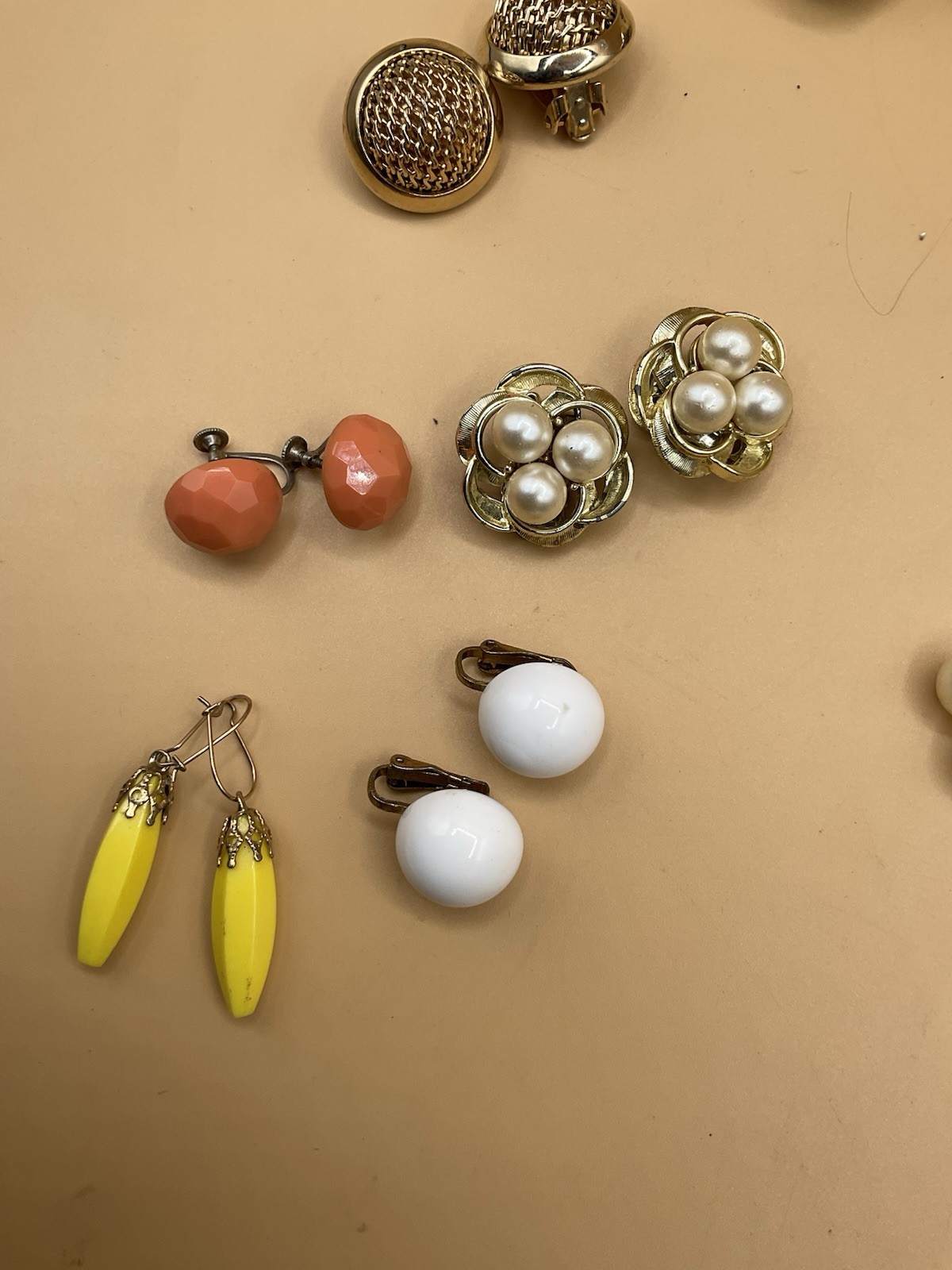 lot of 16 earring sets and 2 rings