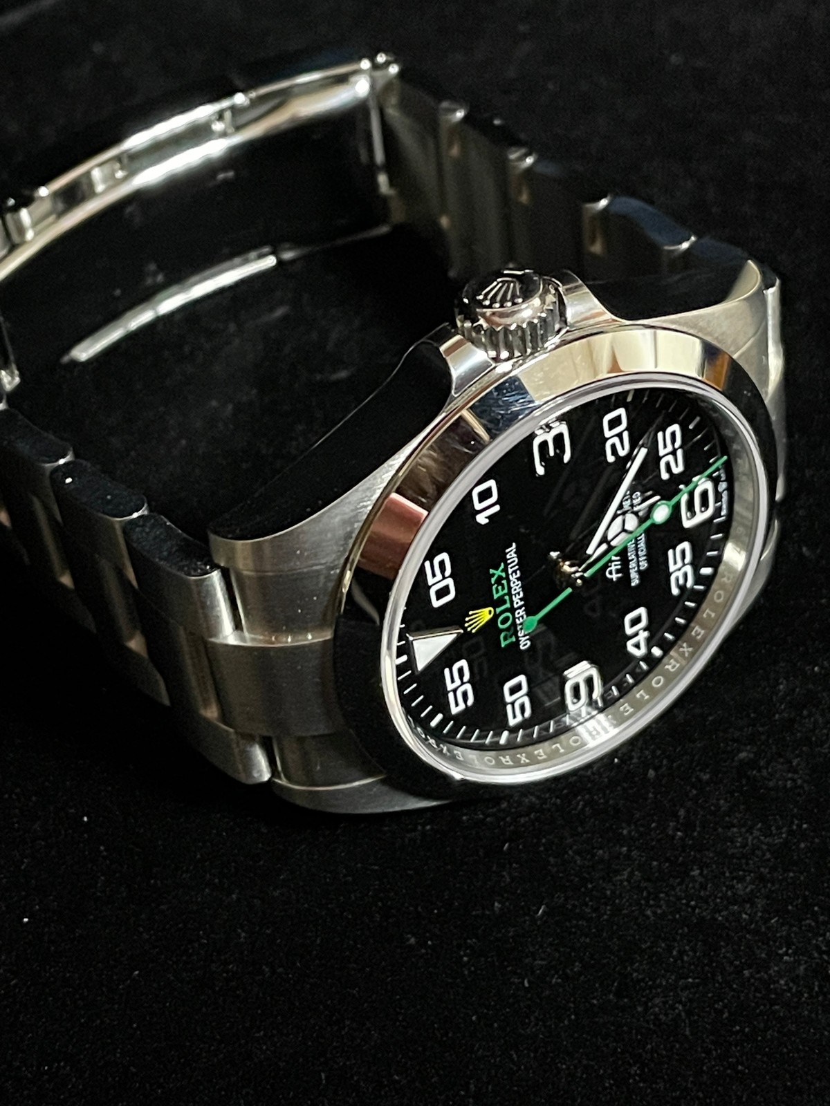 2025 Rolex Air-King 126900 Black Dial SS Oyster No Papers 40mm