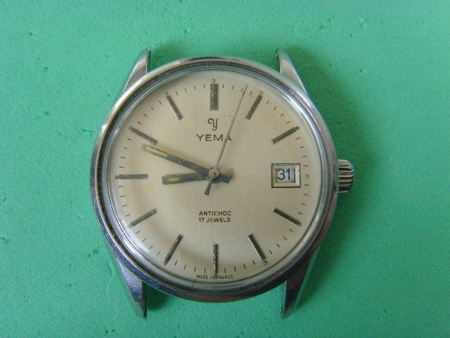 Vintage YEMA 17J Mechanical Manual Watch