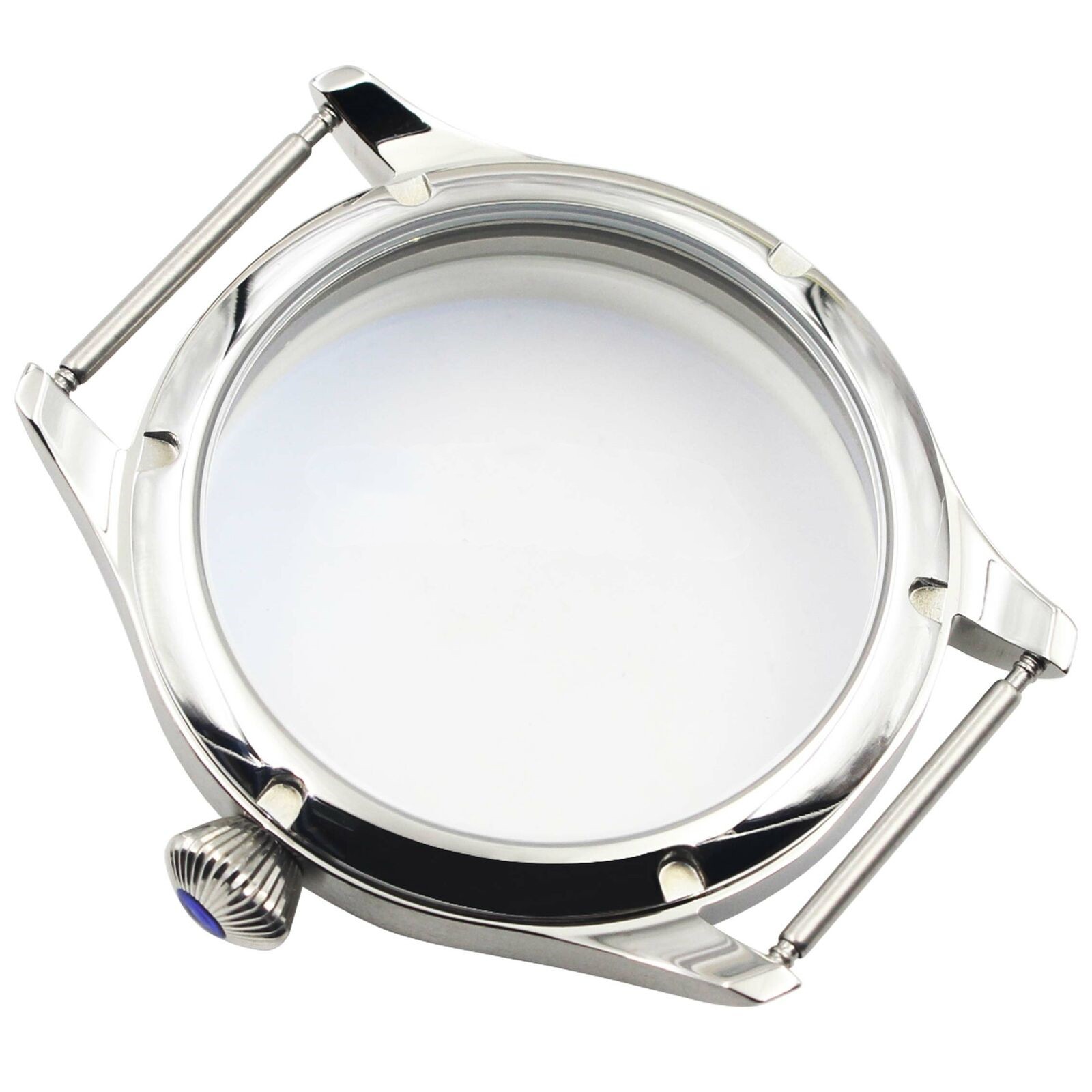 Watch Corgeut 44mm stainless Steel Case For 6497/6498 For Seagull ST36 Movement