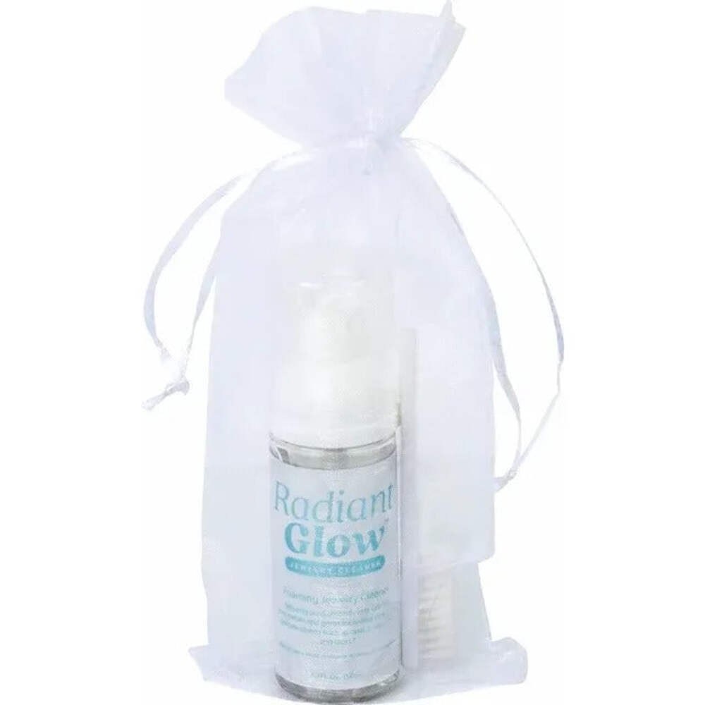 Radiant Glow Foaming Jewelry Cleaner 1.7 Fl Oz Biodegradable & Non-Toxic Formula
