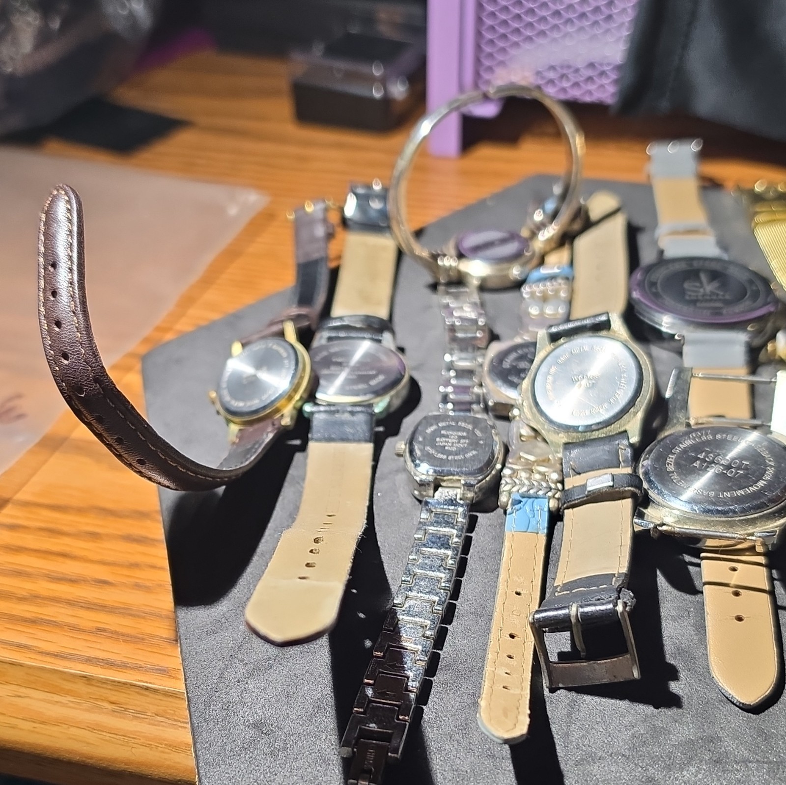 Gitano Mixed Lot of Assorted Unisex Adults Wristwatches Various Styles & Bands