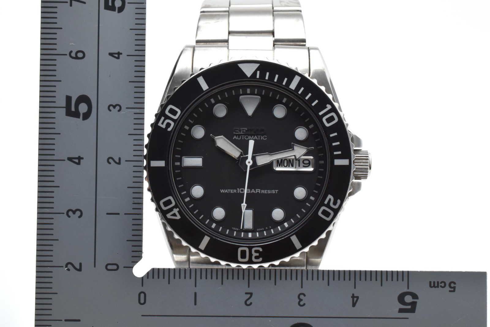 [Near MINT] SEIKO 7S26-0040 42mm Diver Black Dial Day/Date Men’s Automatic Japan