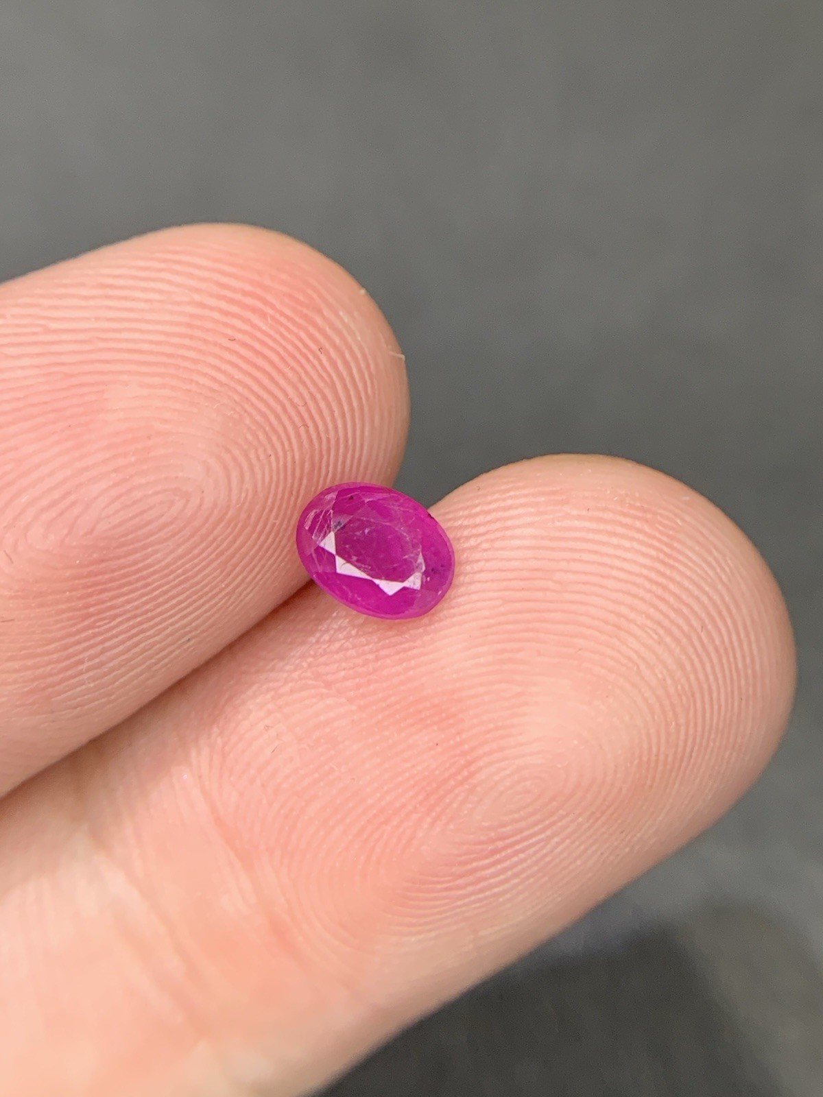 0.80 Ct No Heat Ruby