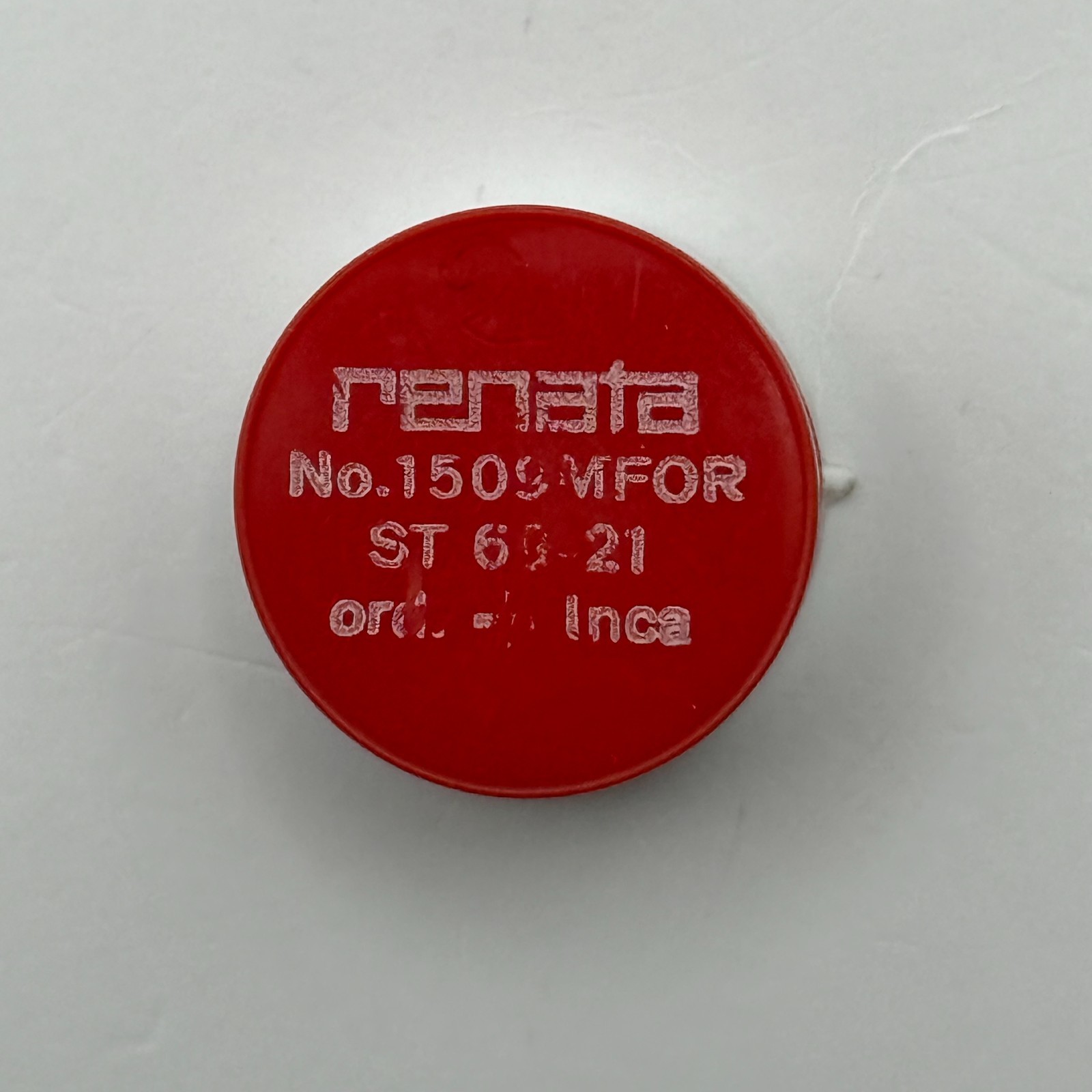 ST 69-21 Balance Wheel Complete And Spring Renata 1509 Watch Movement Parts NOS