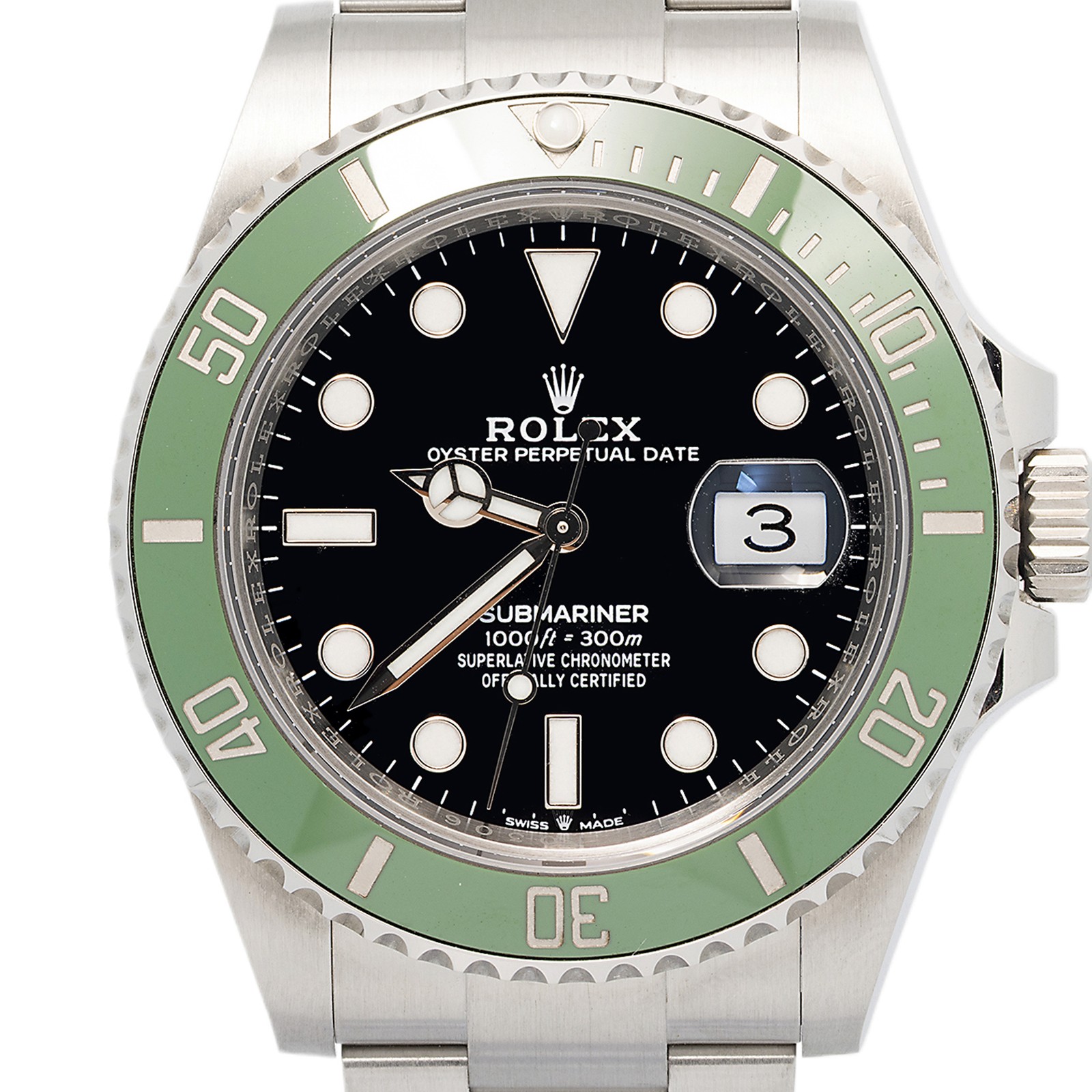 Rolex Submariner Date Starbucks 126610LV MINT Black Dial Auto Men’s Watch 41mm