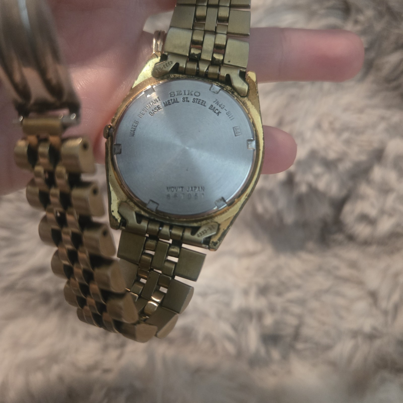 Vintage Seiko Watch 7N43-8111 “Presidential” Model