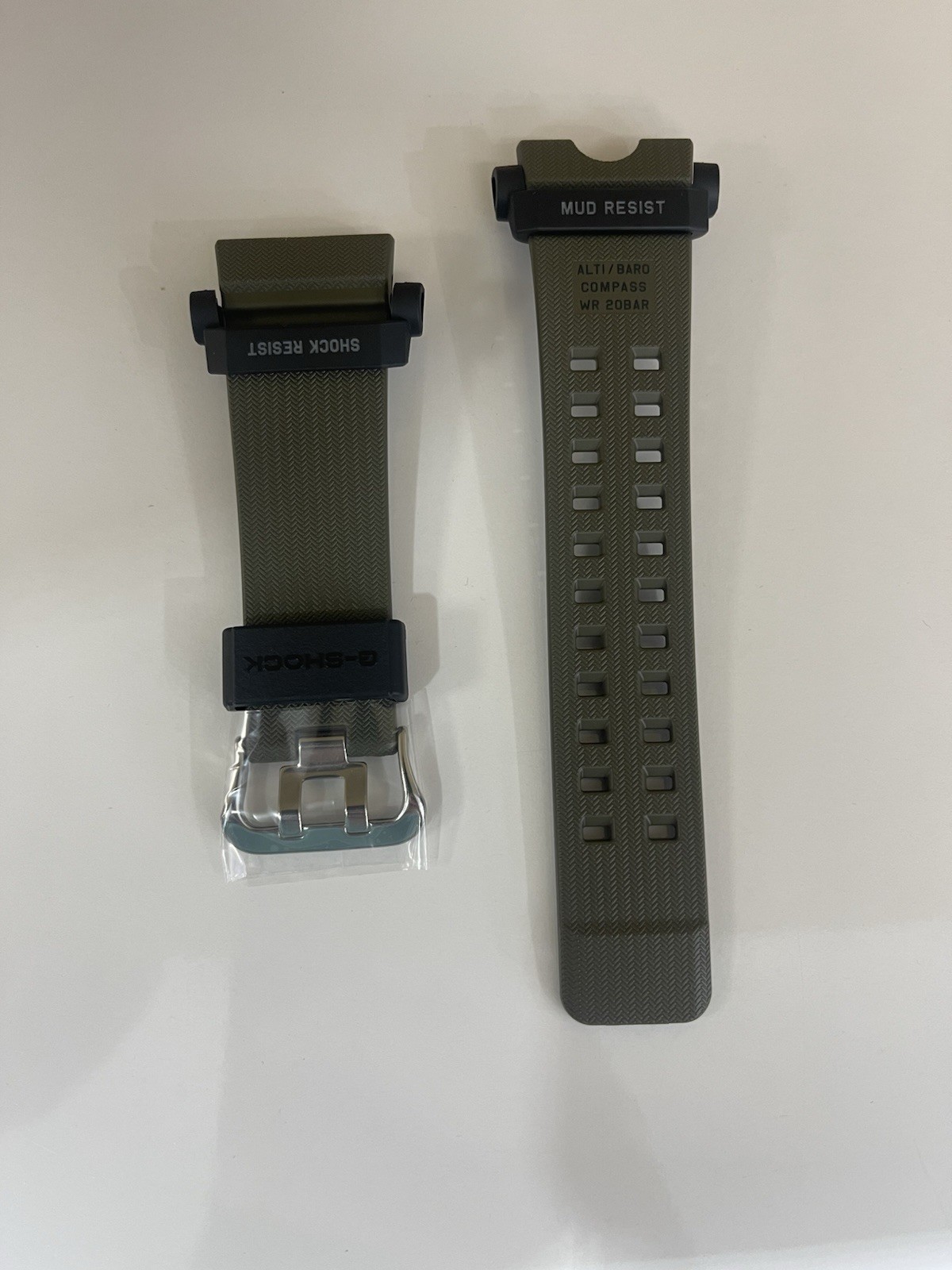 GENUINE CASIO Original Green Watch Band Strap for G-SHOCK Mudmaster GG-B100-1A3
