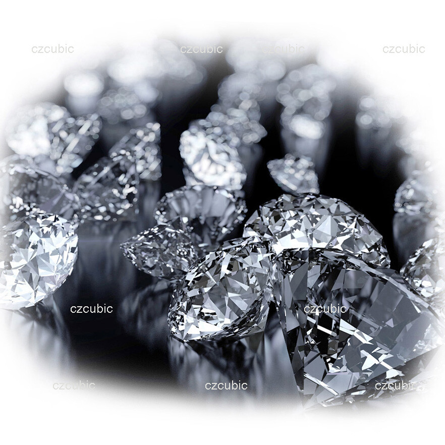 1000 PCS ROUND CUBIC ZIRCONIA/CZ STONES 5A QUALITY 0.70 – 3.00 MM SHIP IN US NO7