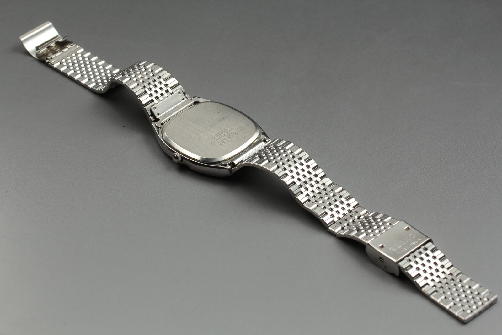 Vintage 1988 [Exc+5] Seiko Chariot 7830-5020 Silver Tank 32mm Quartz Men’s Watch