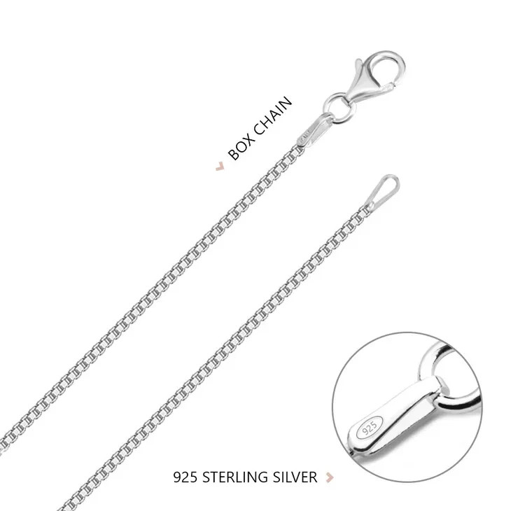 Personalized Vertical Name Necklace Custom Handmade Gift Box Chain