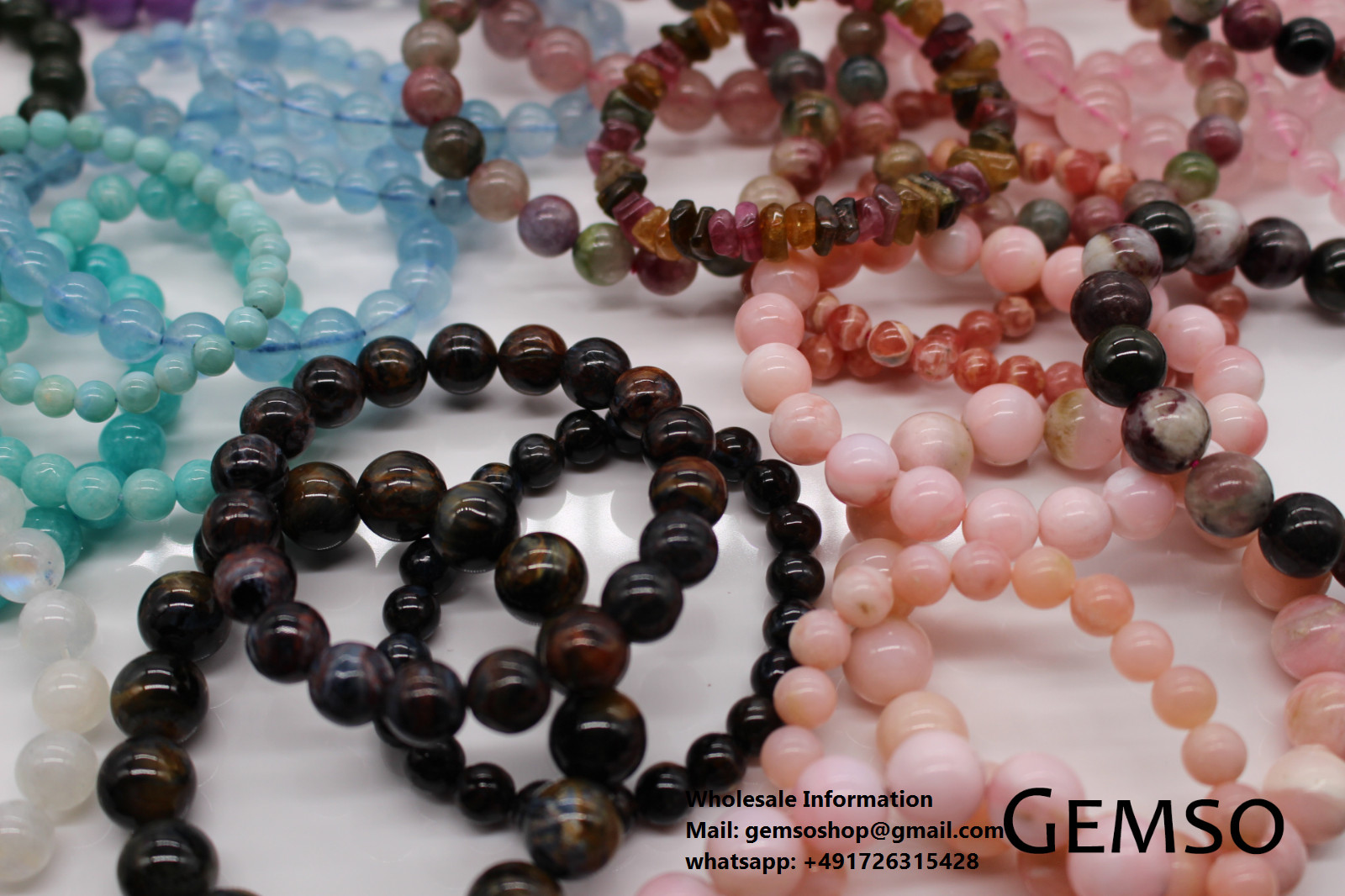 Obsidian Mahogany Stretch Bracelet Natural Stones Healing Stone Chakra Quality