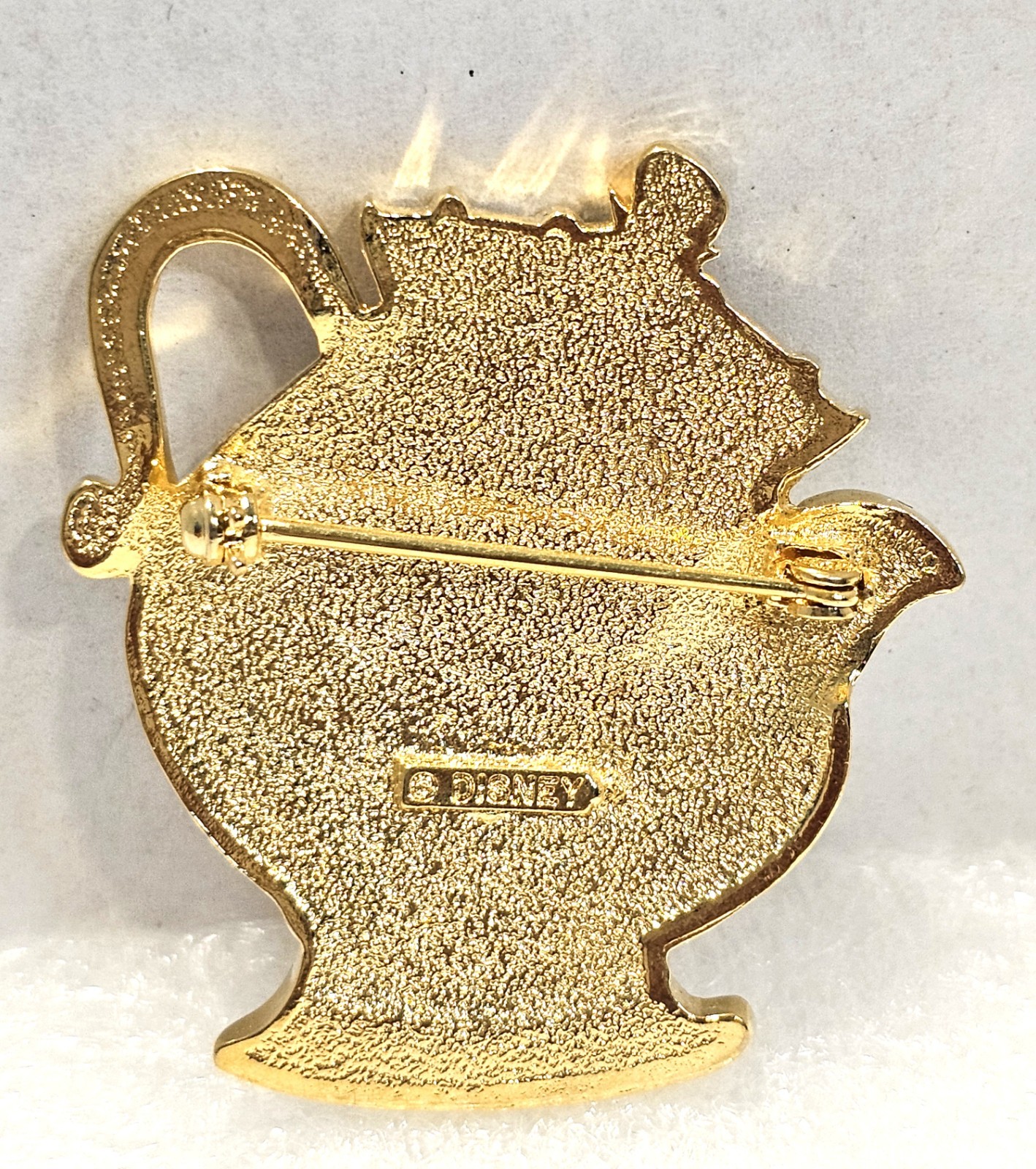 Disney Mrs. Potts tea pot enamel brooch