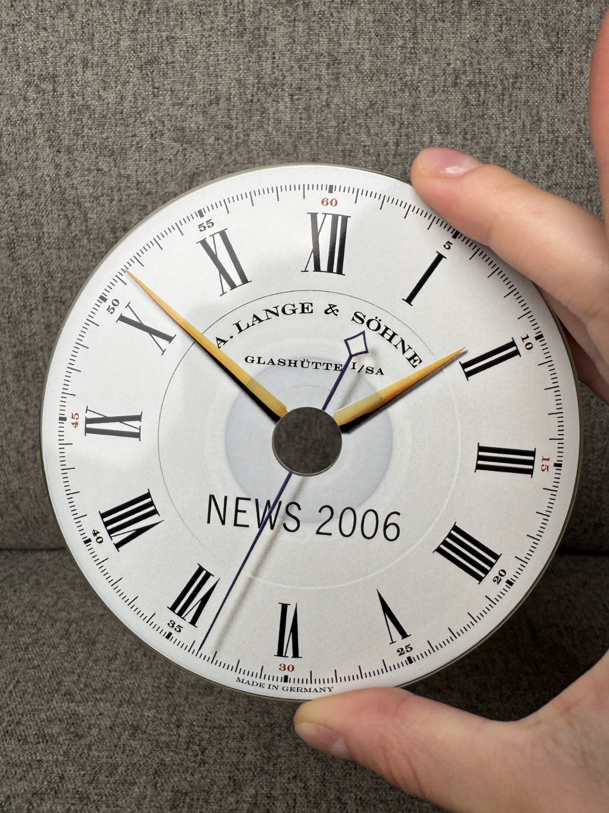 Rare original SD/DVD watch company A. Lange & Sohne NEWS 2006 presentation