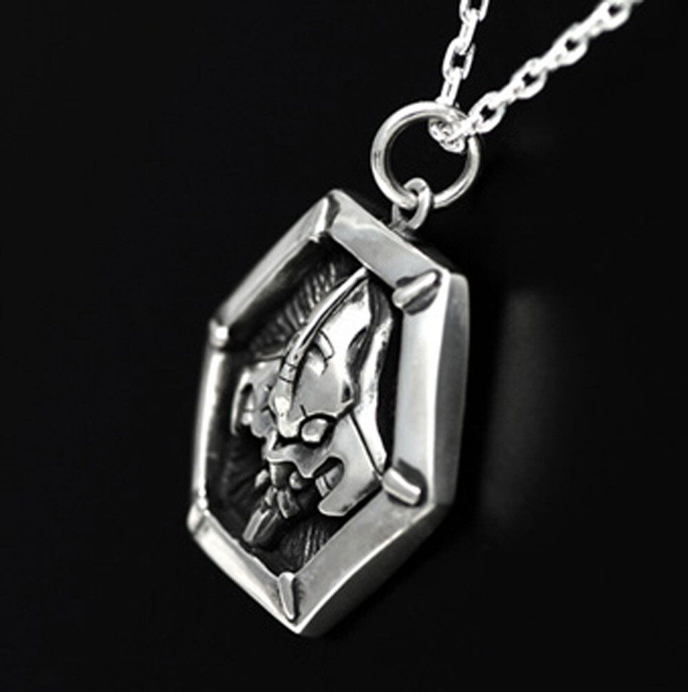 Neon Genesis EVANGELION “Type01 hexagon” Neckless with 50cm Chain