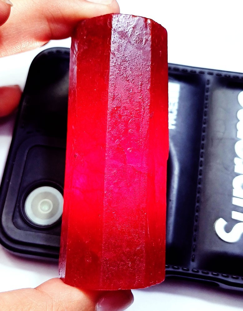 Big Size Natural Red Beryl Rough Loose Gemstone 400.50+ Ct Certified Rough H05