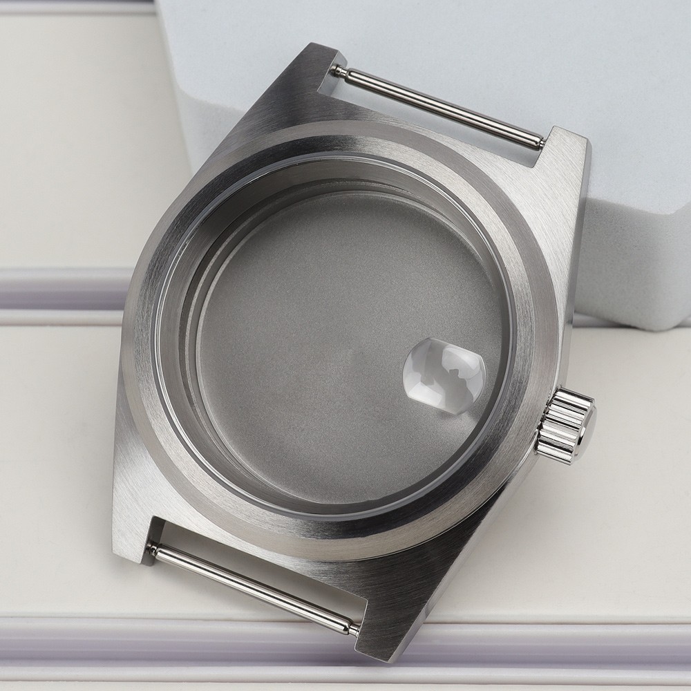 38.1mm Watch Case Calendar Window Sapphire Crystal For Seiko NH34 NH35 NH36 NH38