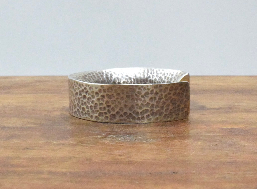 China Miao/Hmong Hill Tribe Sterling Silver Cuff Bracelet