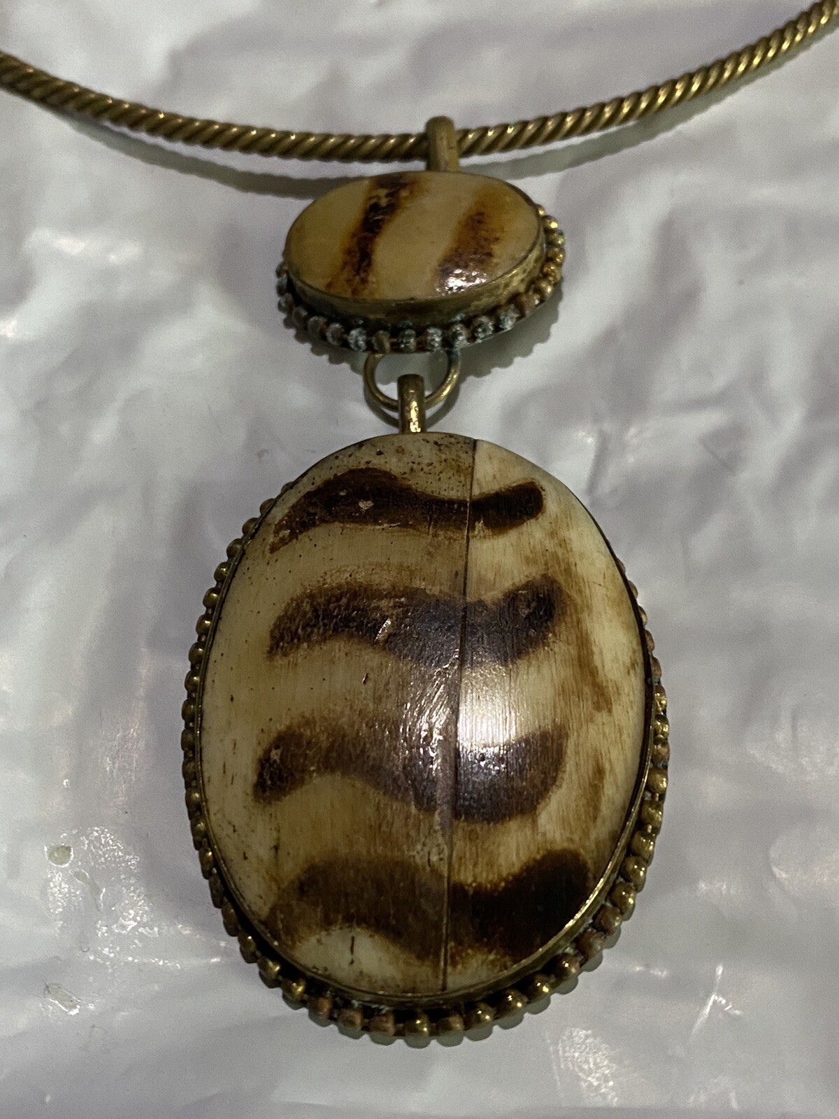 Avenue Large Stone Necklace & Earrings