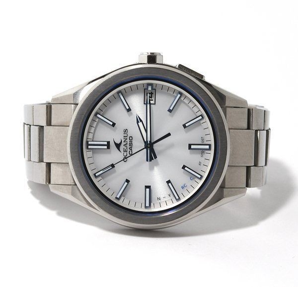 CASIO OCEANUS OCW-T200S-7AJF Solar Radio Watch White Dial Men’s Japan