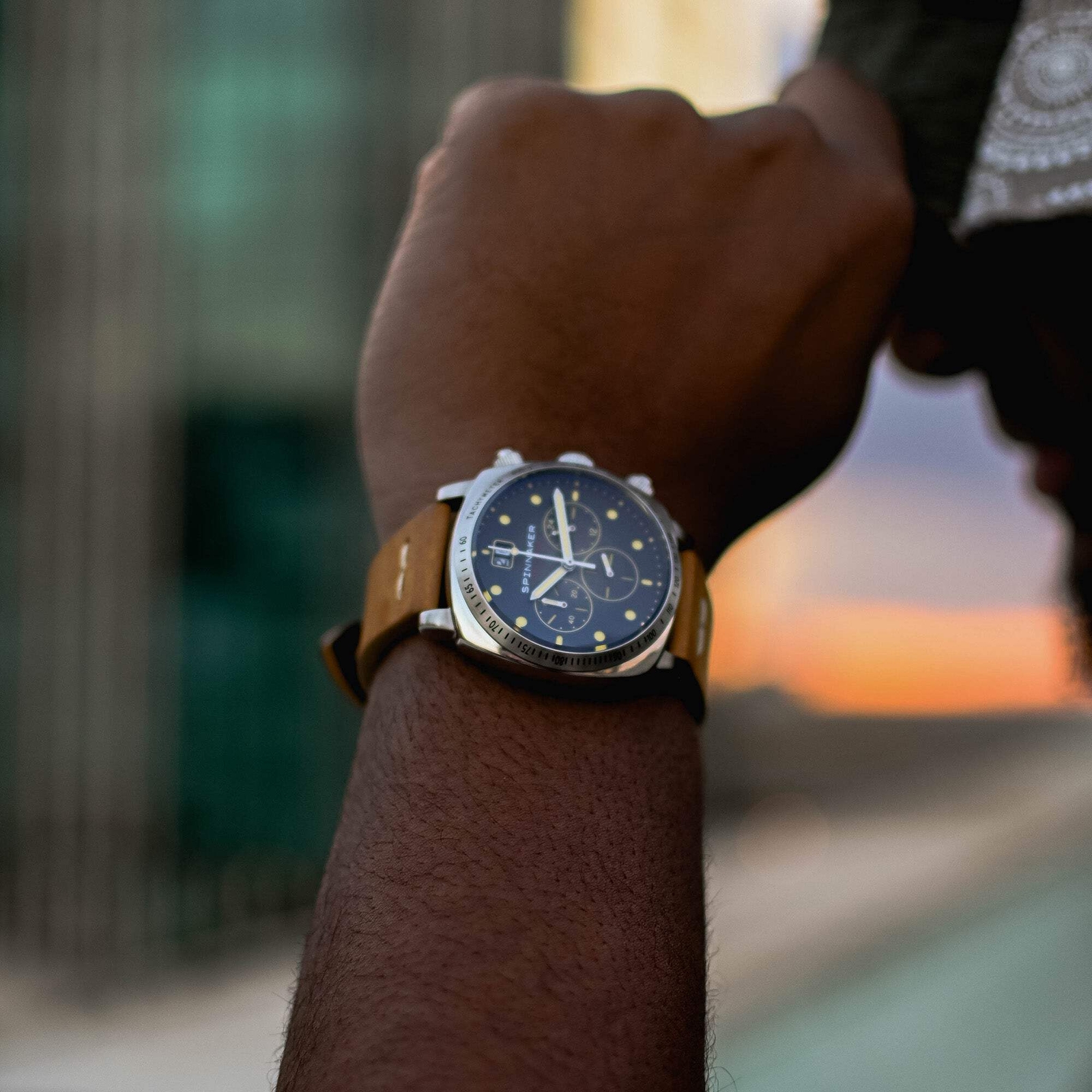 Spinnaker Hull Stainless Steel 42mm Japanese Quartz Wristwatch