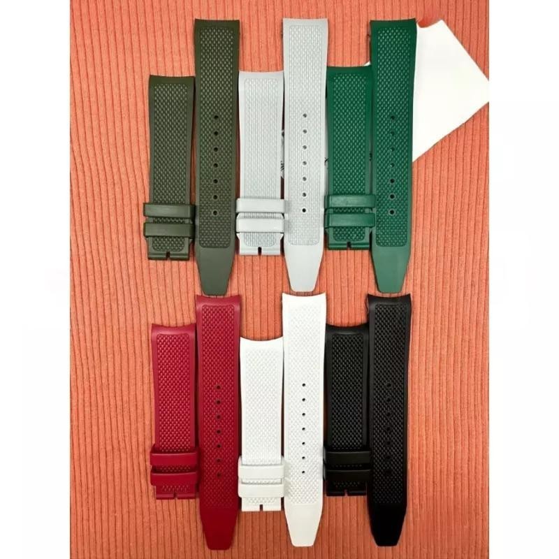 20mm FKM Vulcanized Rubber Strap Fits IWC Portugieser IW358312 IW371607