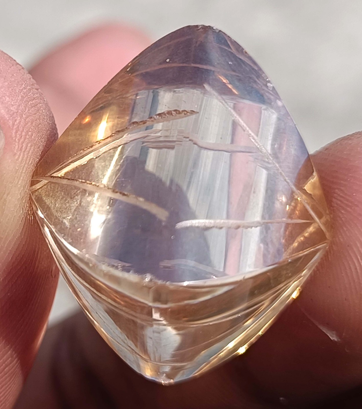 17 Ct CVD Lab Grown Diamond Loose Gem | FL Clarity F Color IGL Certificate 5ARI