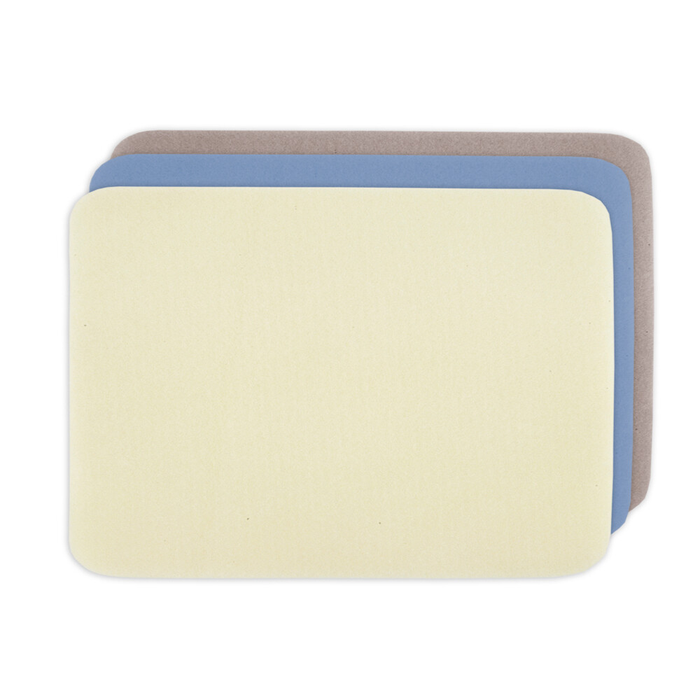 Beadalon® 3 pieces Bead Mats 9x12in/22.9×30.5cm Beige, Blue, Brown