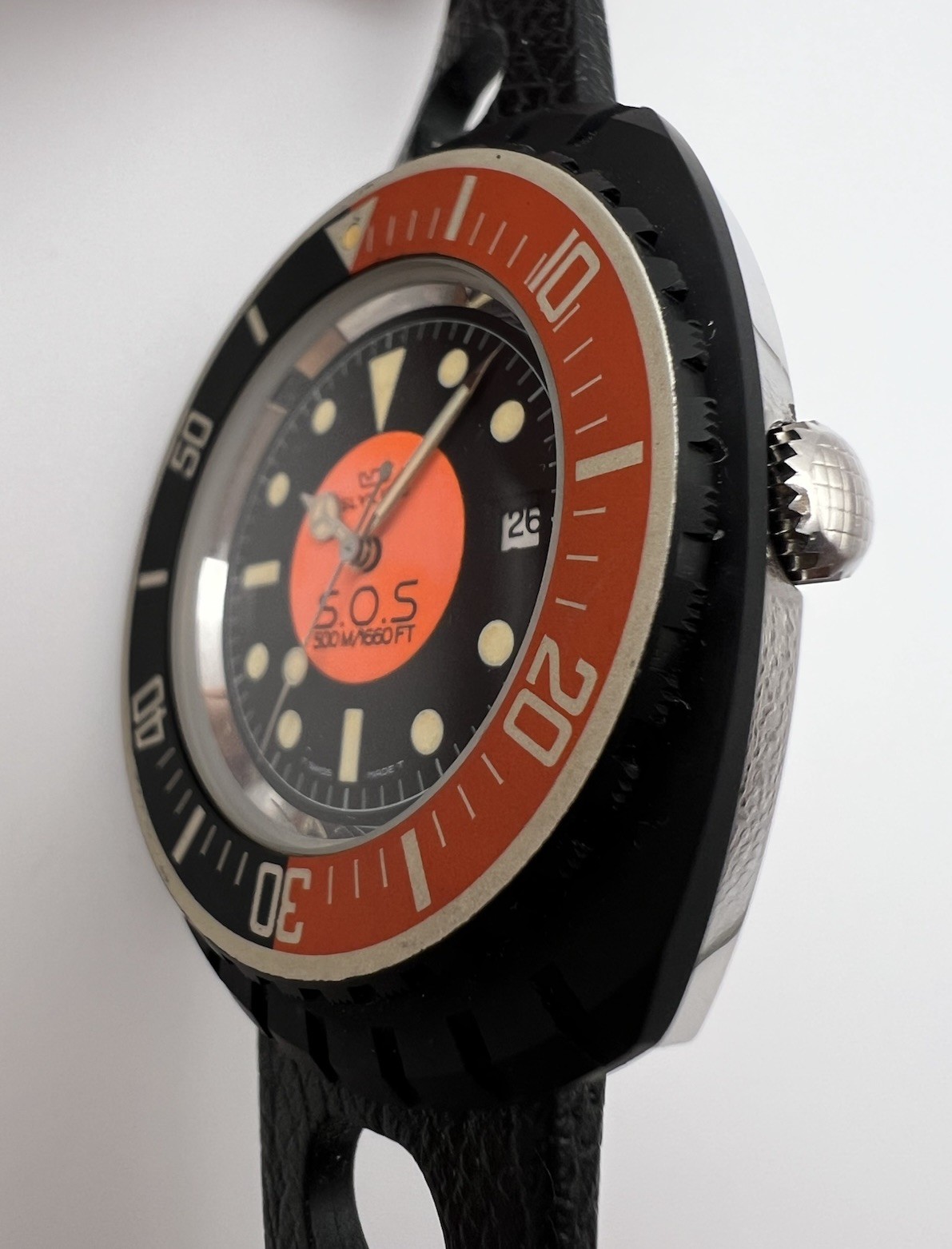 Glicyne 500m S.O.S Diver Tool Watch Ref. 313.241 For Strumenti Ottici Subacquei