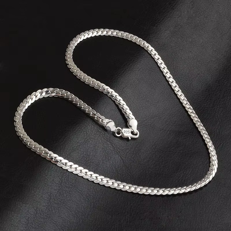 Cadena De Plata 925 Para Hombre Lucir Elegante Y Atractivo