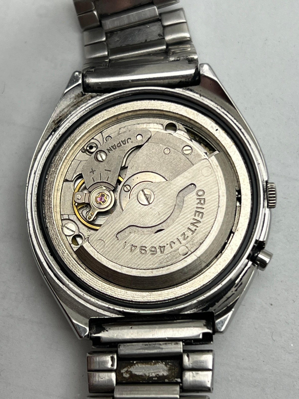 Beautiful Orient Automatic Multi Color Dial Day/Date 21J Japan Men’s Watch