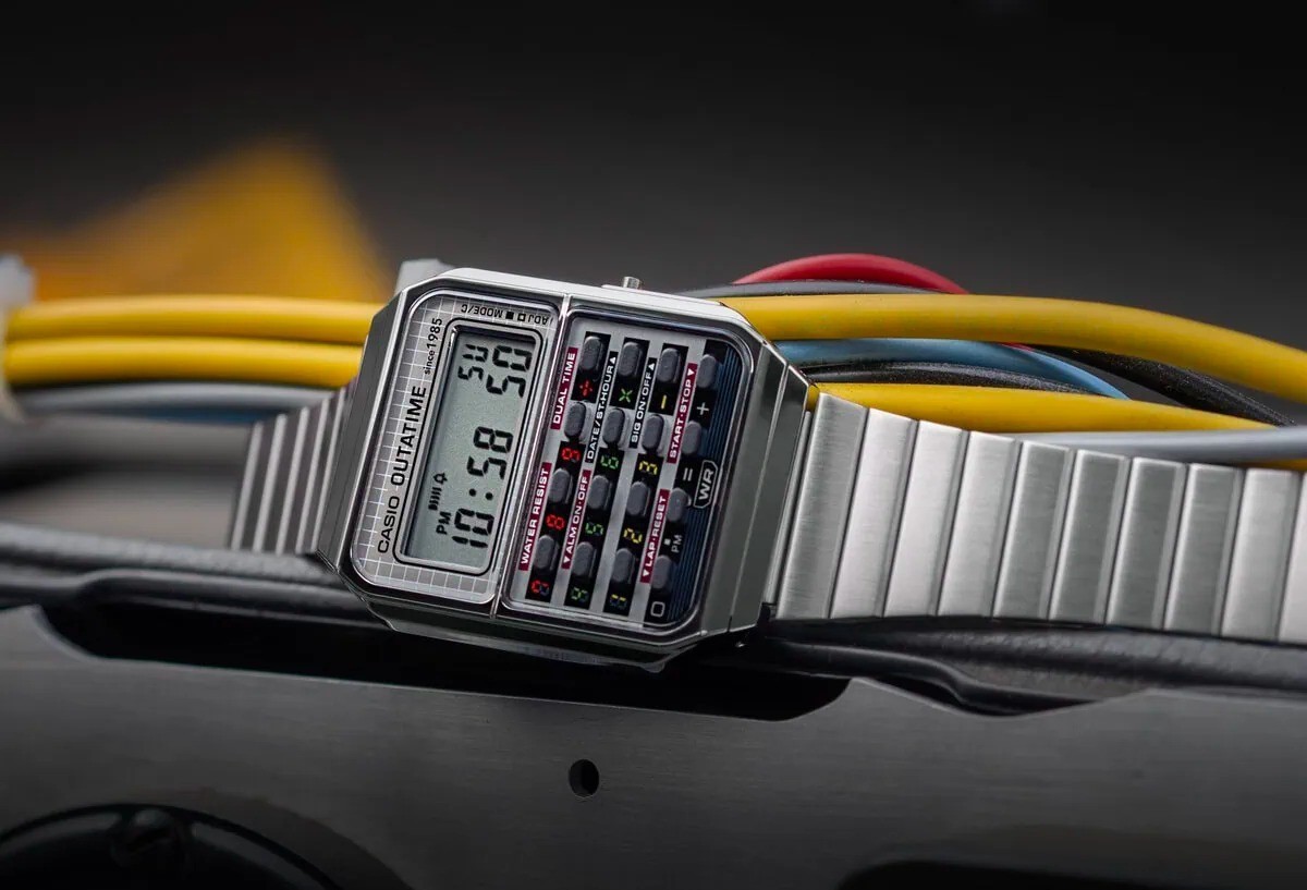 CASIO Back To The Future Collab Model Watch CA-500WEBF-1AJR CALCULATOR 2025 NEW