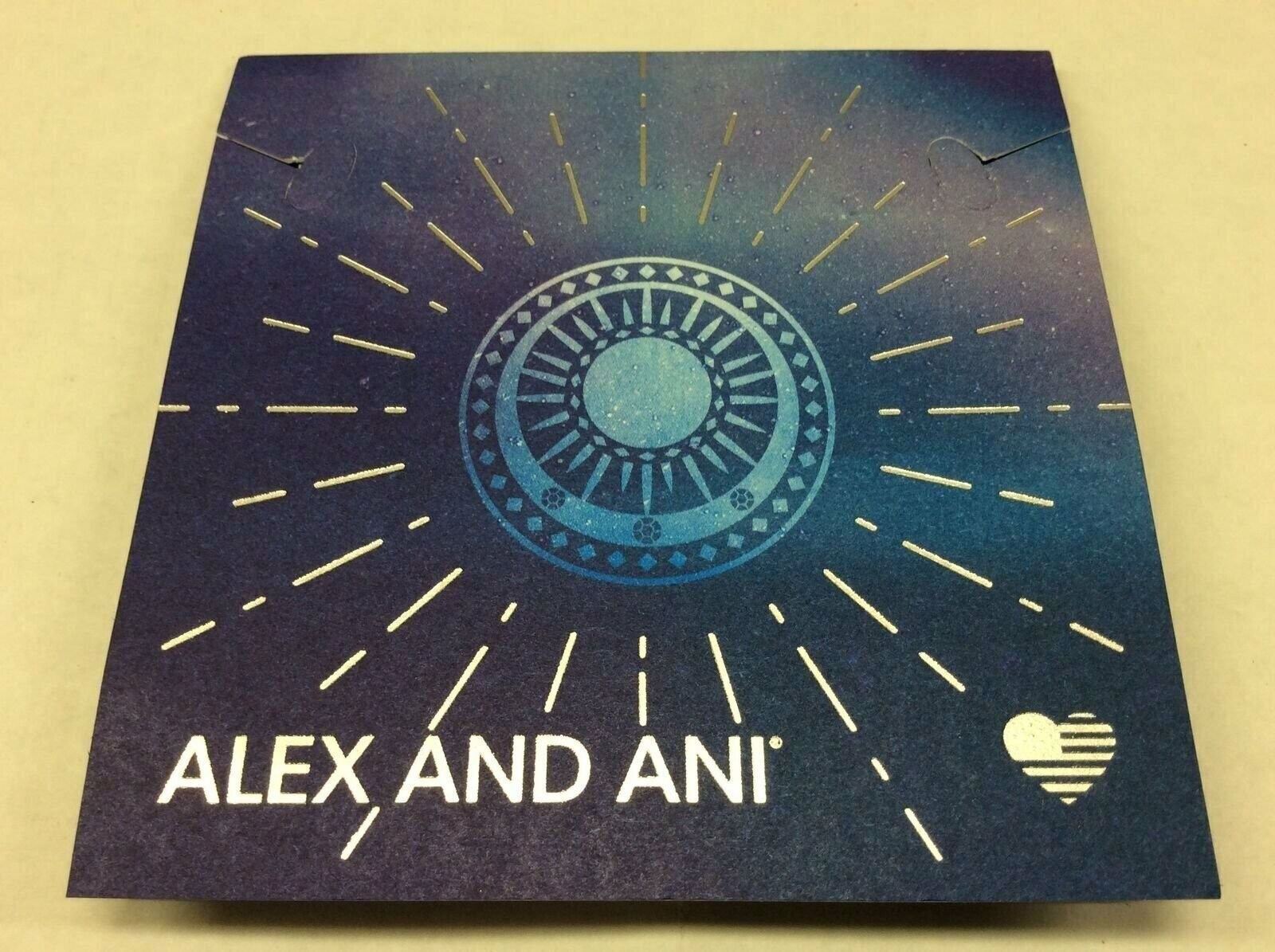 Alex and Ani Midnight Sun Bangle Bracelet Rafaelian Silver NWTBC