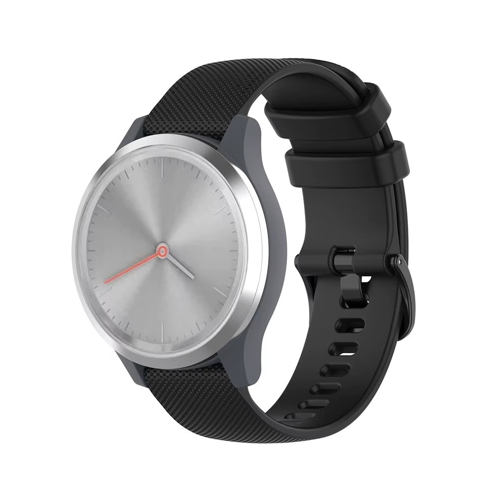 18mm 20mm 22mm Watch Strap For Garmin Watch Venu 3/3s/2/2s Silicone Watchbands
